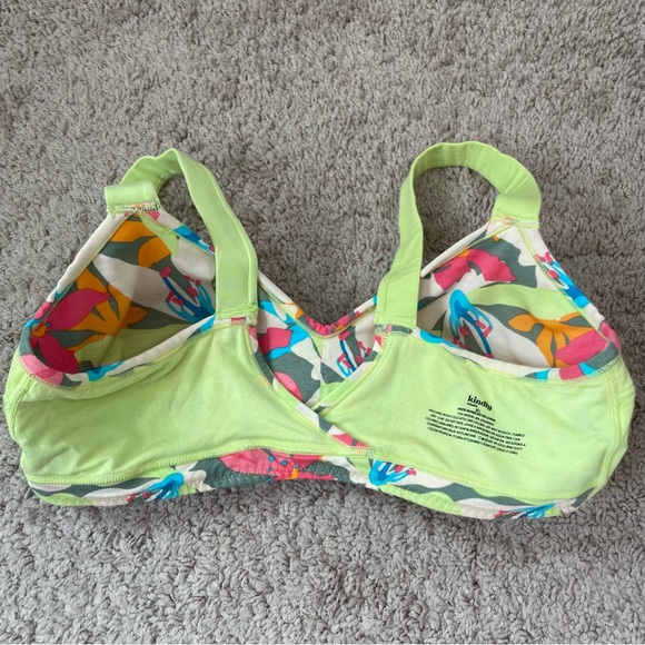 Kindly Yours Women's Comfort Modal Lounge Pullover Bra Tropical Floral Size XL - Picture 10 of 16